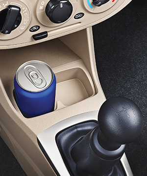 Front and Rear Console Bottle Holder